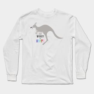 Be hoppy kangaroo Long Sleeve T-Shirt